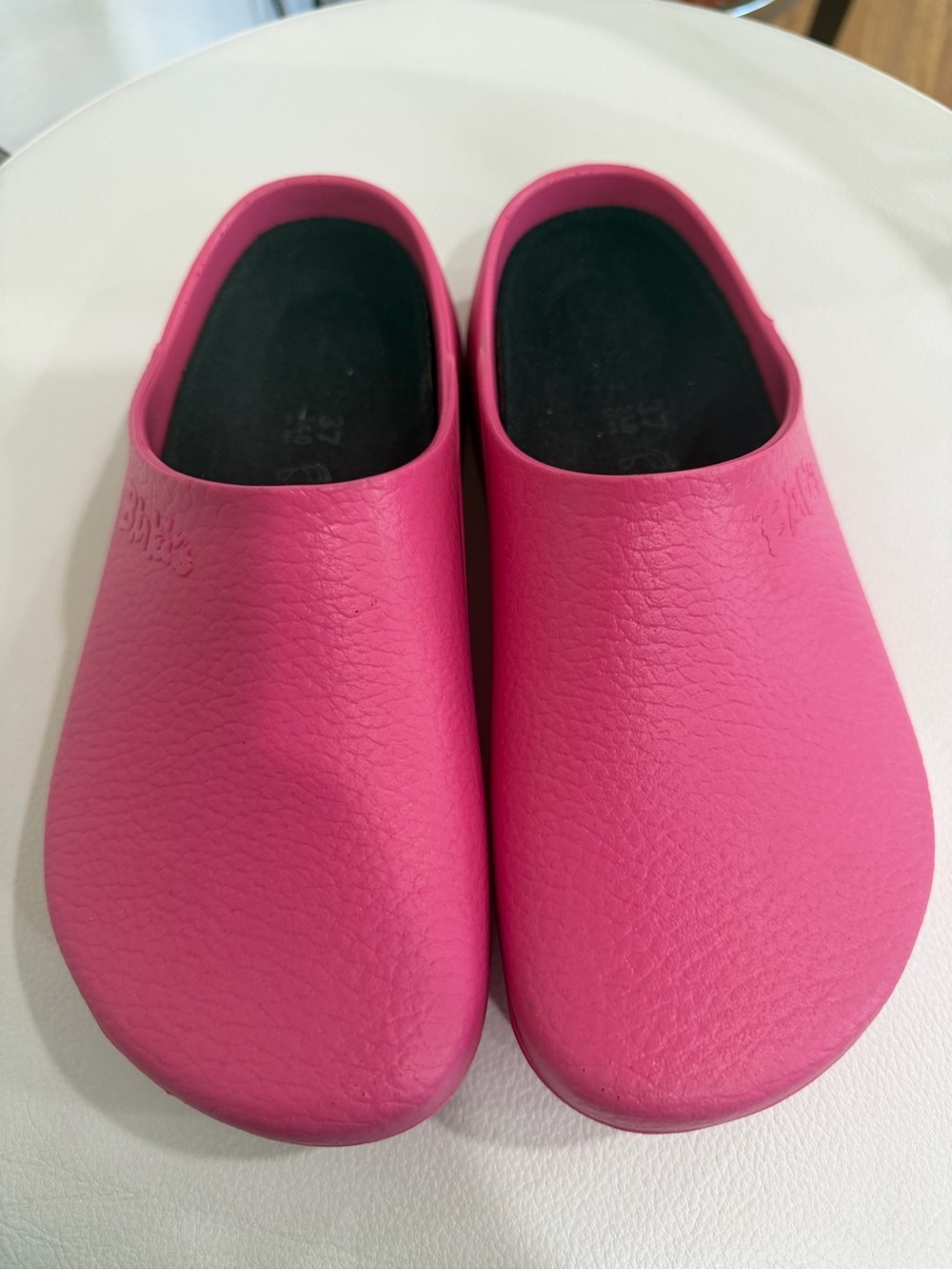 Birkenstock Hot Pink Foam Clog Sole